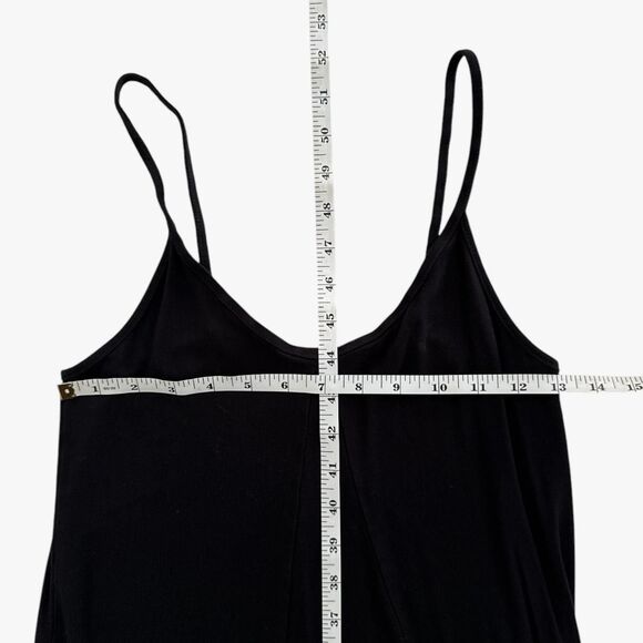 Loveappella Women's Soft Sleeveless Maxi Dress in Black Sz S Rayon Spandex Glam - Picture 4 of 6